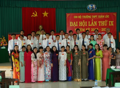 Đại hội Chi Bộ trường THPT Xuân Lộc 2015