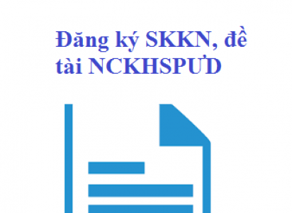 Đăng ký SKKN, đề tài NCKHSPƯD năm học 2019-2020