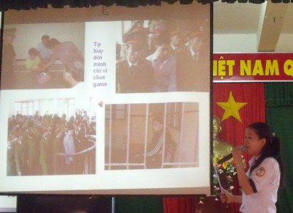 Điểm thi thuyết trình khối 11 (vòng loại)
