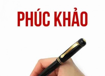 THÔNG BÁO PHÚC KHẢO TỐT NGHIỆP THPT NĂM 2024
