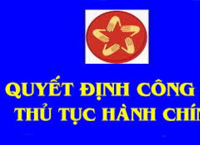 bộ thủ tục hành chính