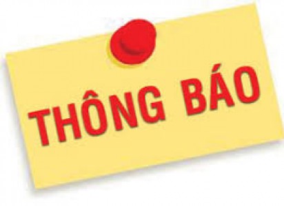 thông báo