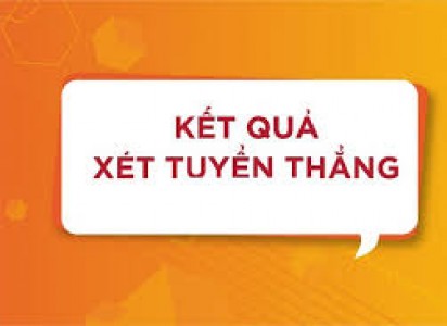 Kết quả duyệt tuyển thẳng vào lớp 10 NH 2026-2027