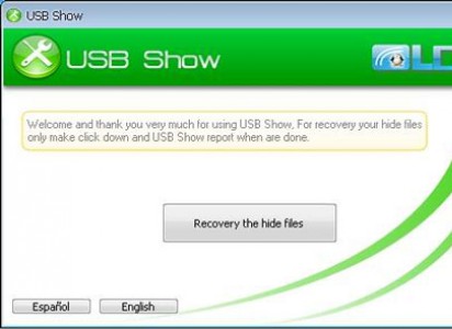 USB Show - Công cụ khôi phục lại dữ liệu bị ẩn