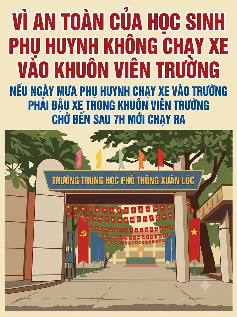 Poster GiaoThong THPTXuanLoc
